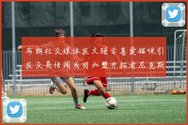 布朗社交媒体发文暗示喜爱猫咪引发交易传闻或将加盟开拓者尼克斯雷霆湖人